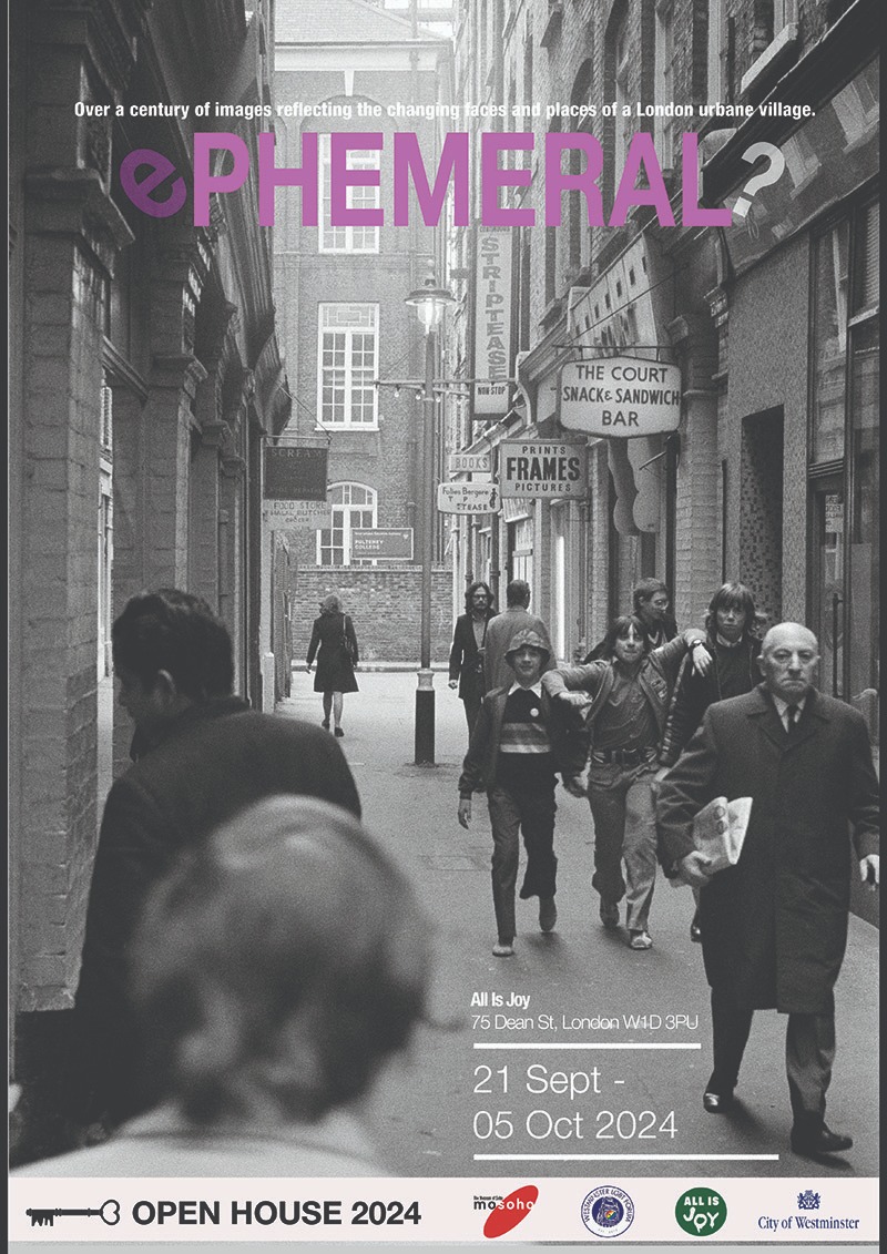 Poster for ePhemeral, Open House 2024
