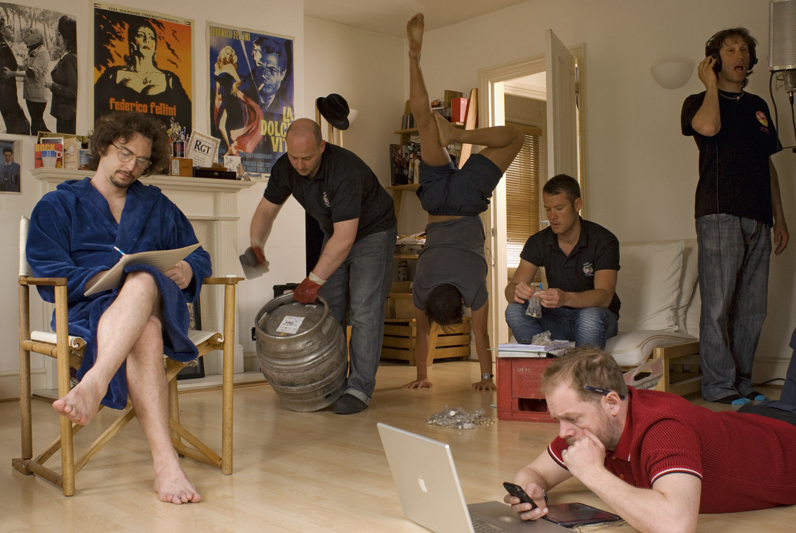 We work from home